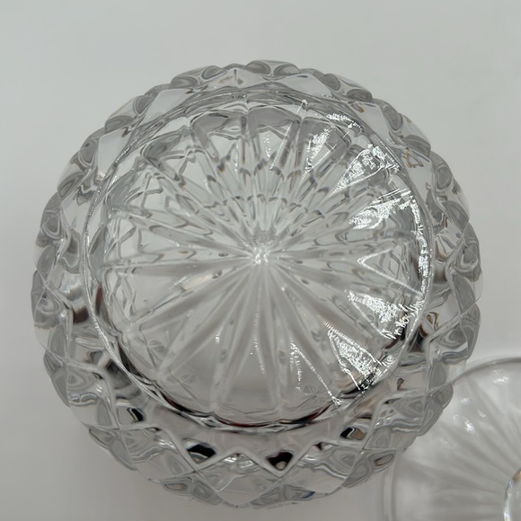 Gorham Crystal King Edward Biscuit Barrel with Lid - Picture 8 of 16